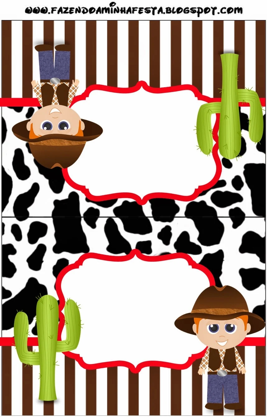 Free Western Party Printables