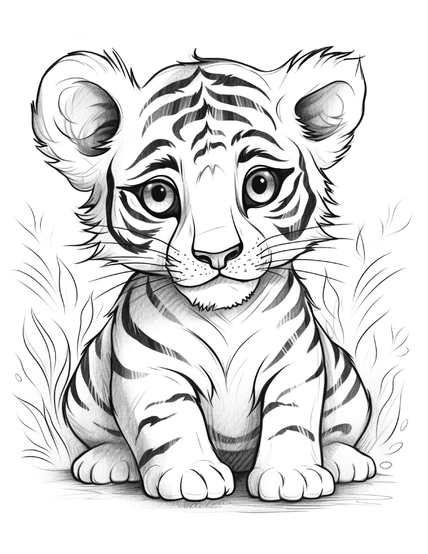 Cute Baby Animals Coloring Pages For Kids Printable Coloring Pages For Kids Payhip