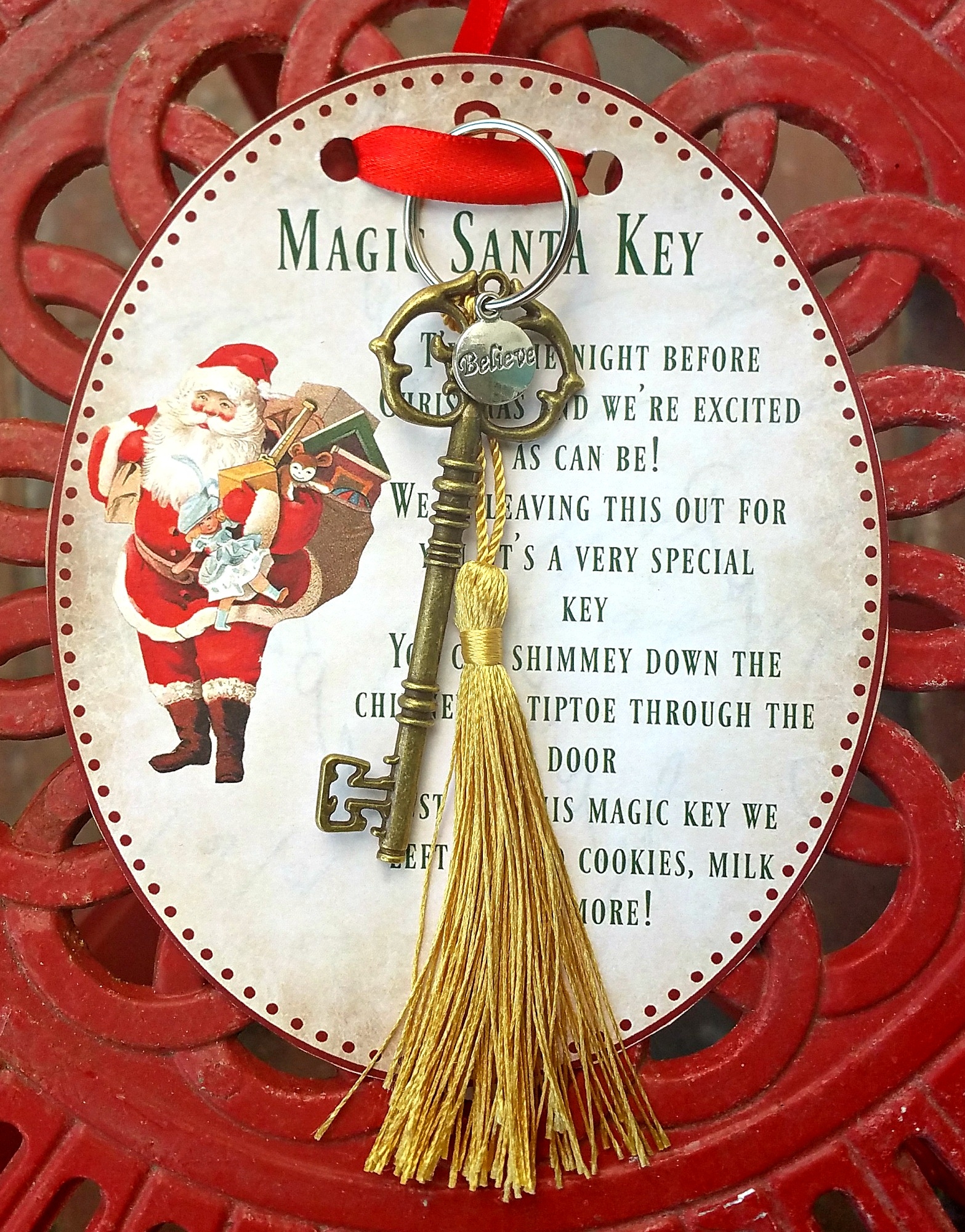 Santa S Magic Key Free Printable