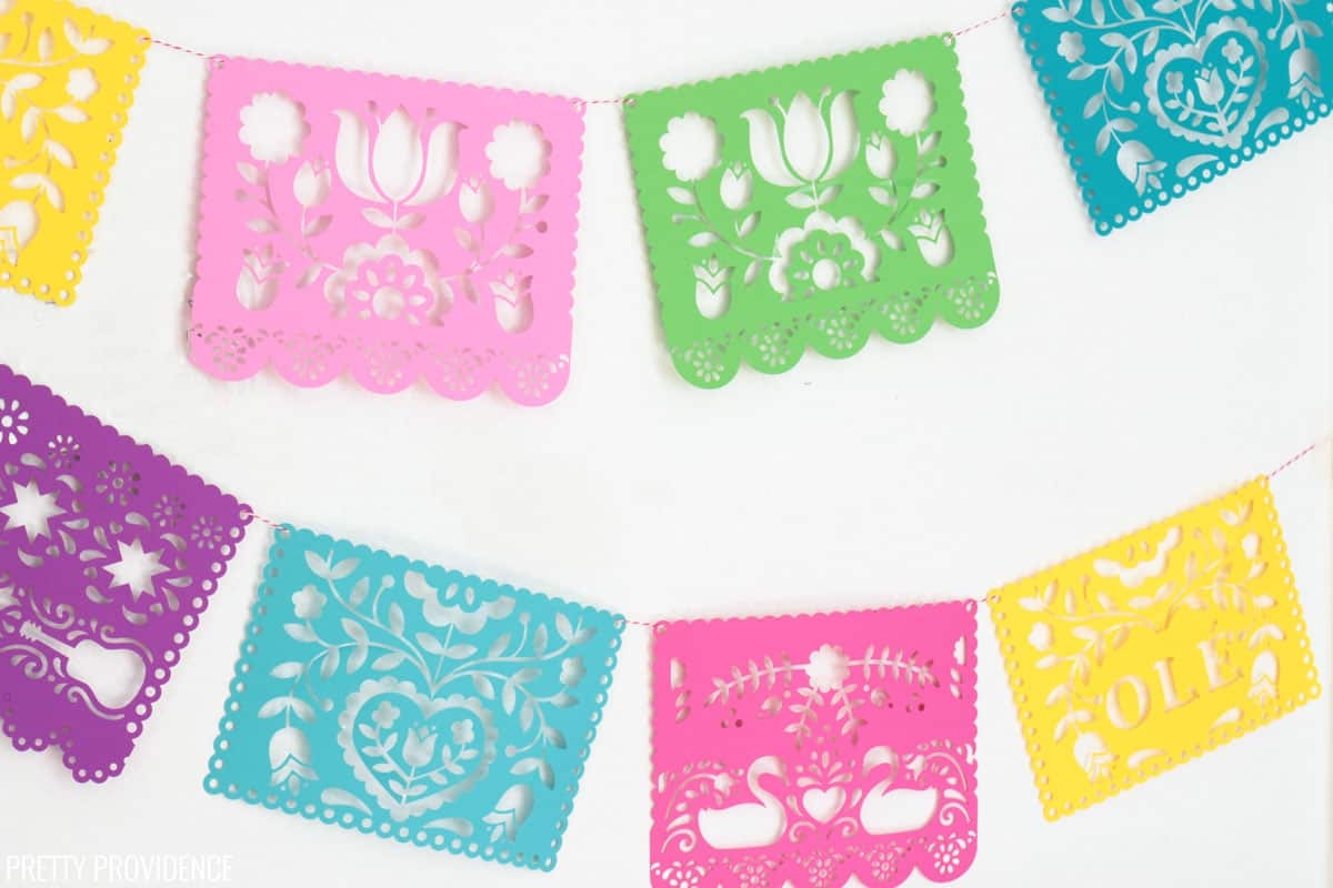 DIY Papel Picado Fiesta Banner Pretty Providence