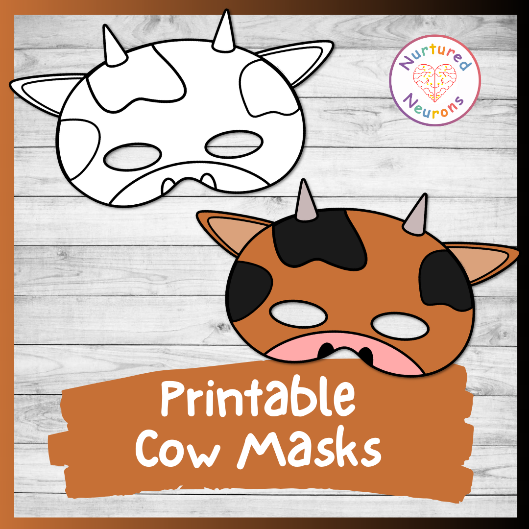 Free Printable Farm Animal Masks