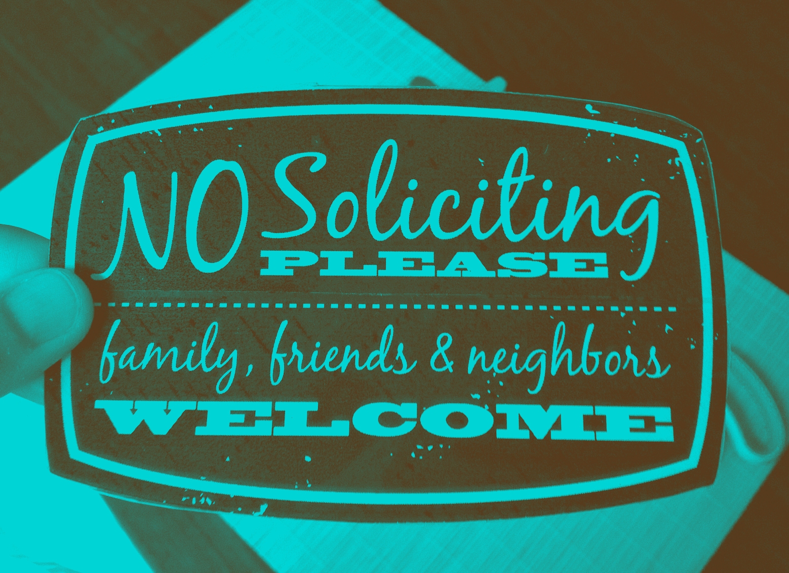 No Soliciting Sign Printable Free