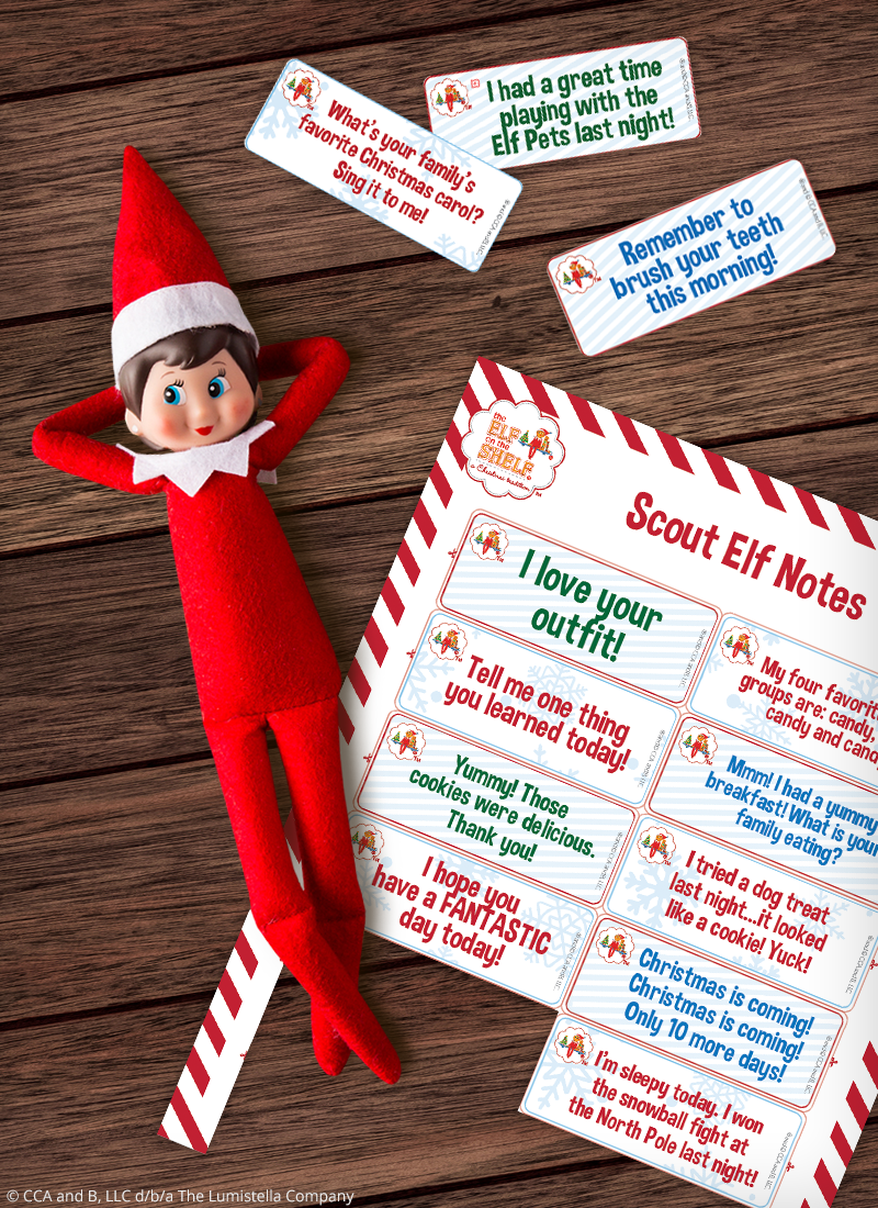 Elf Christmas Cards Printable Free
