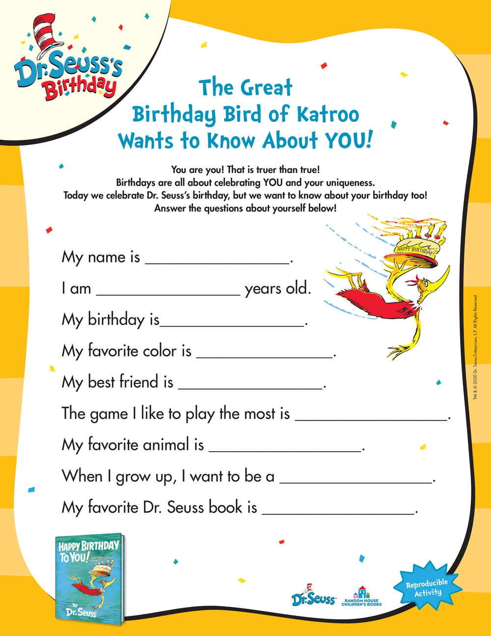 Free Printables Of Dr Seuss