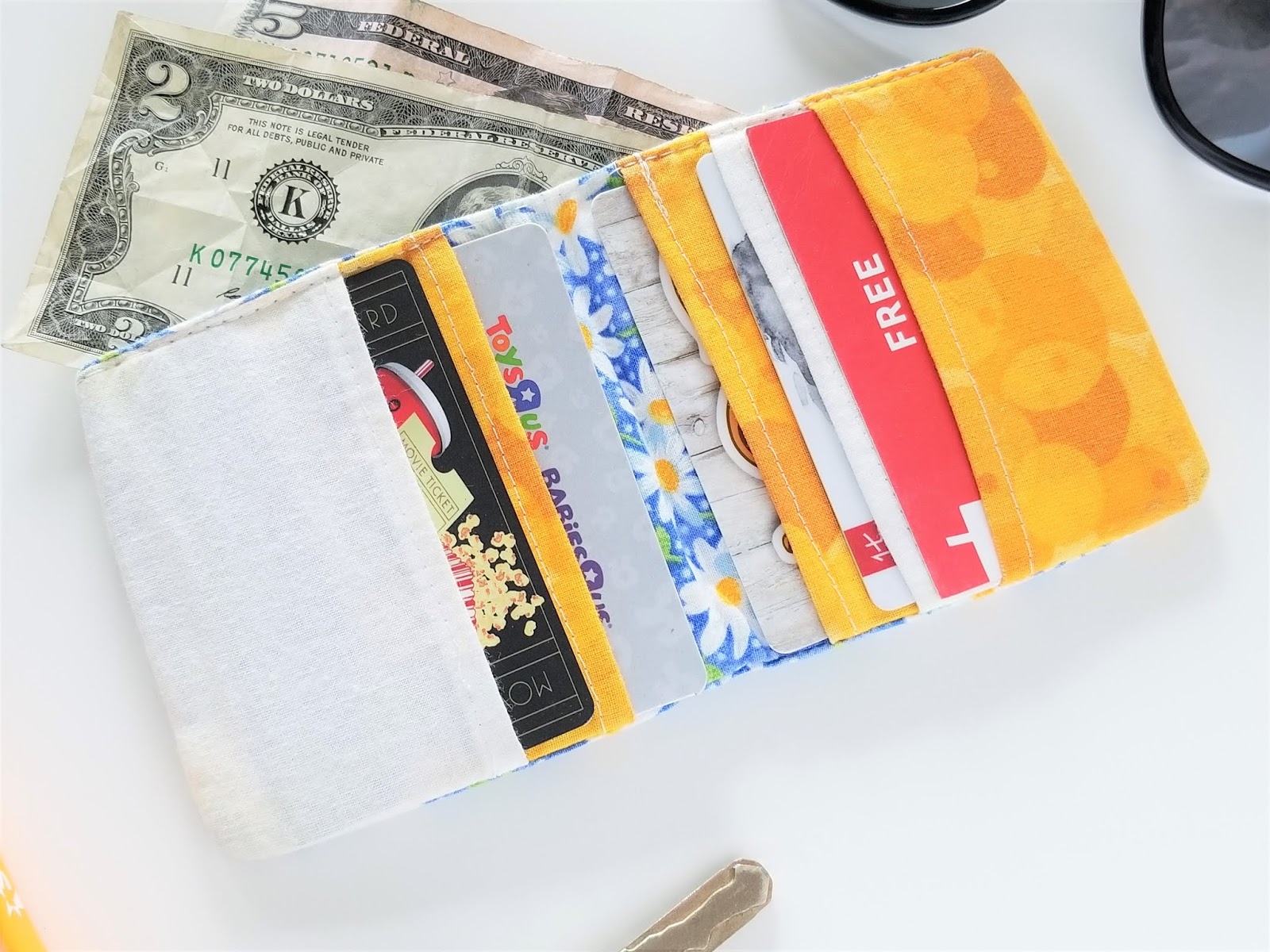 Free Printable Quilted Wallet Pattern