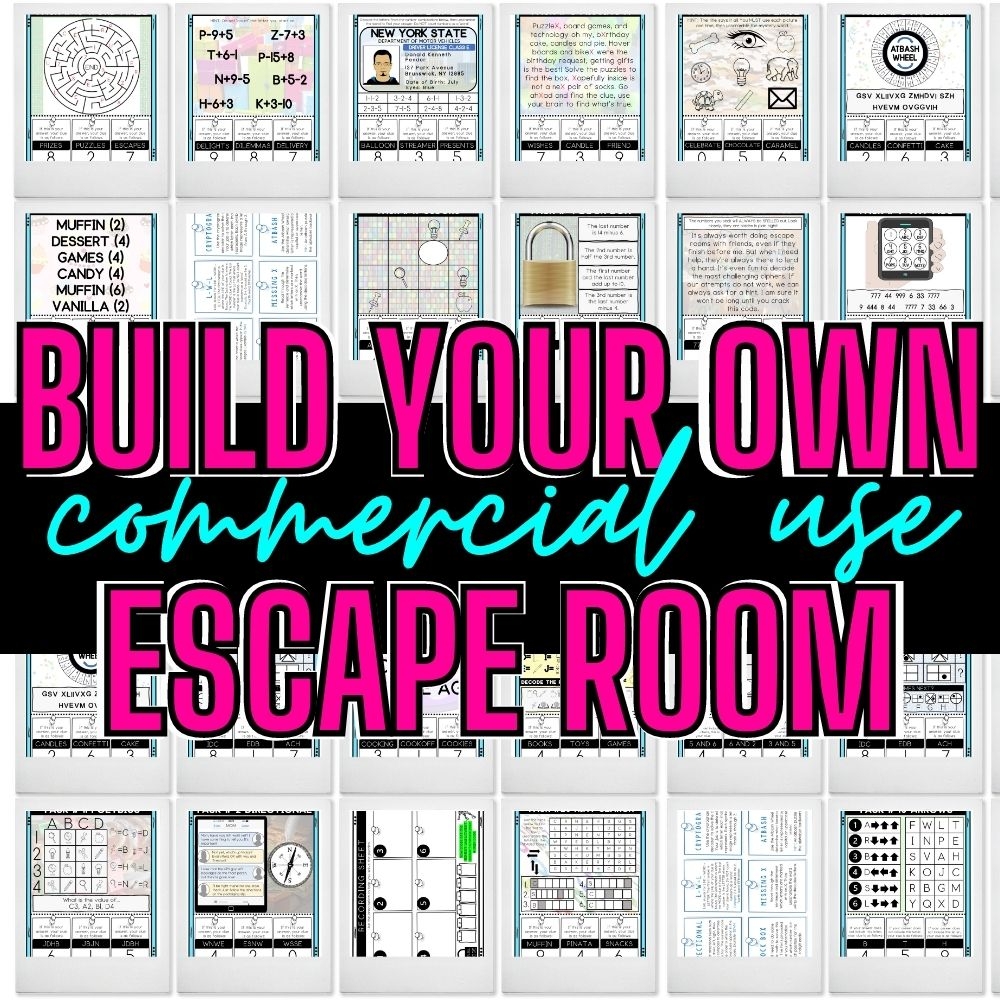 Free Printable Escape Room Games