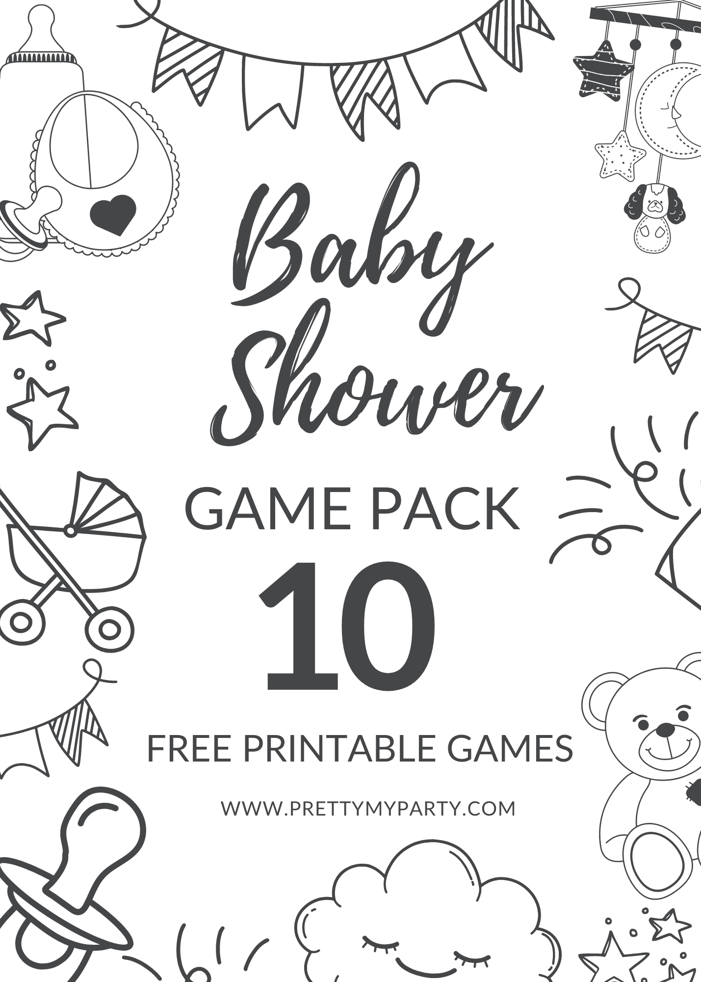 Free Baby Shower Games Printable
