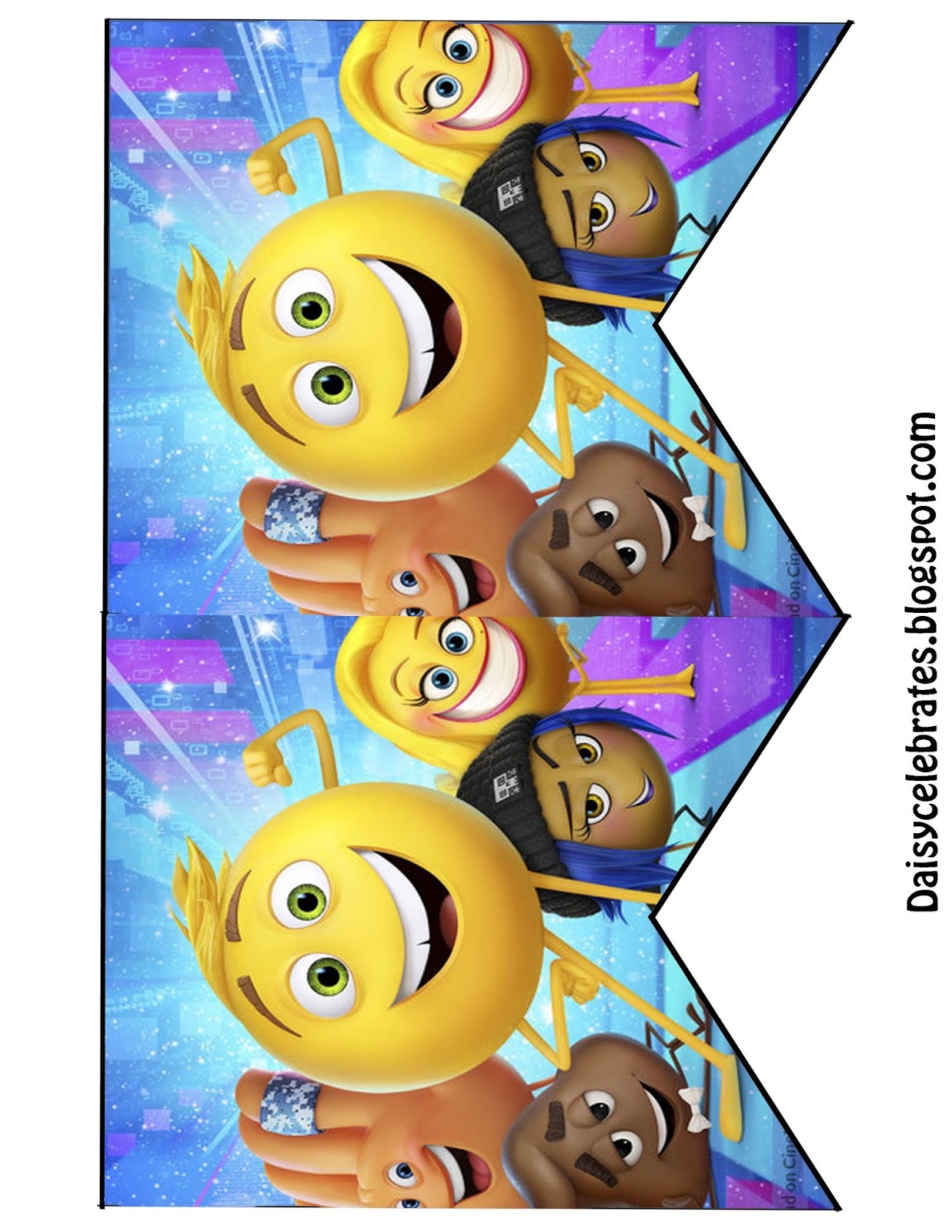 Free Emoji Birthday Printables