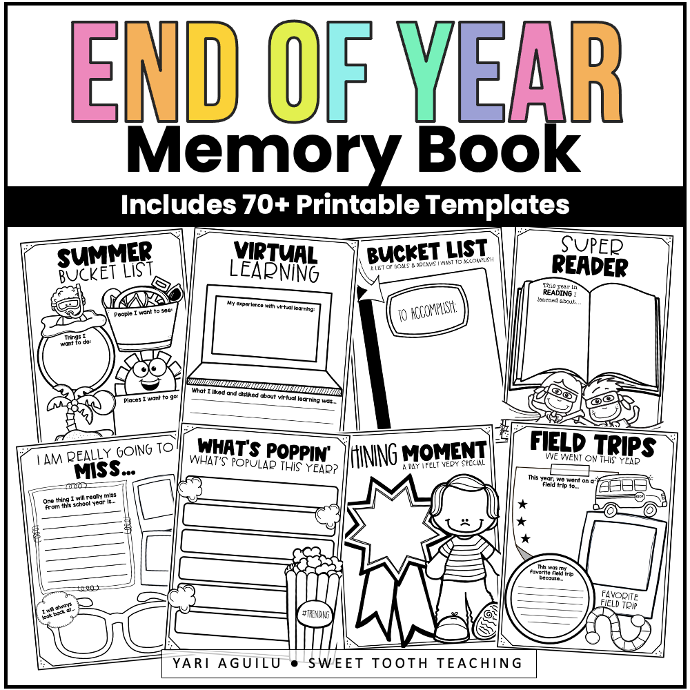 Free Printable Memory Book Templates