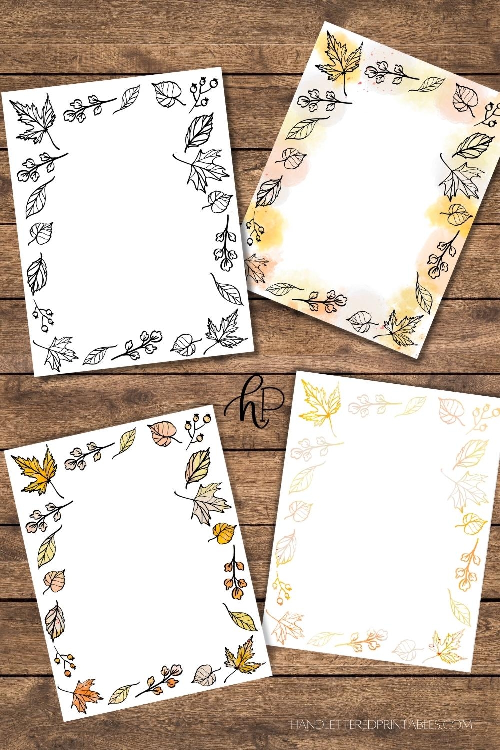 Free Printable Stationery Borders