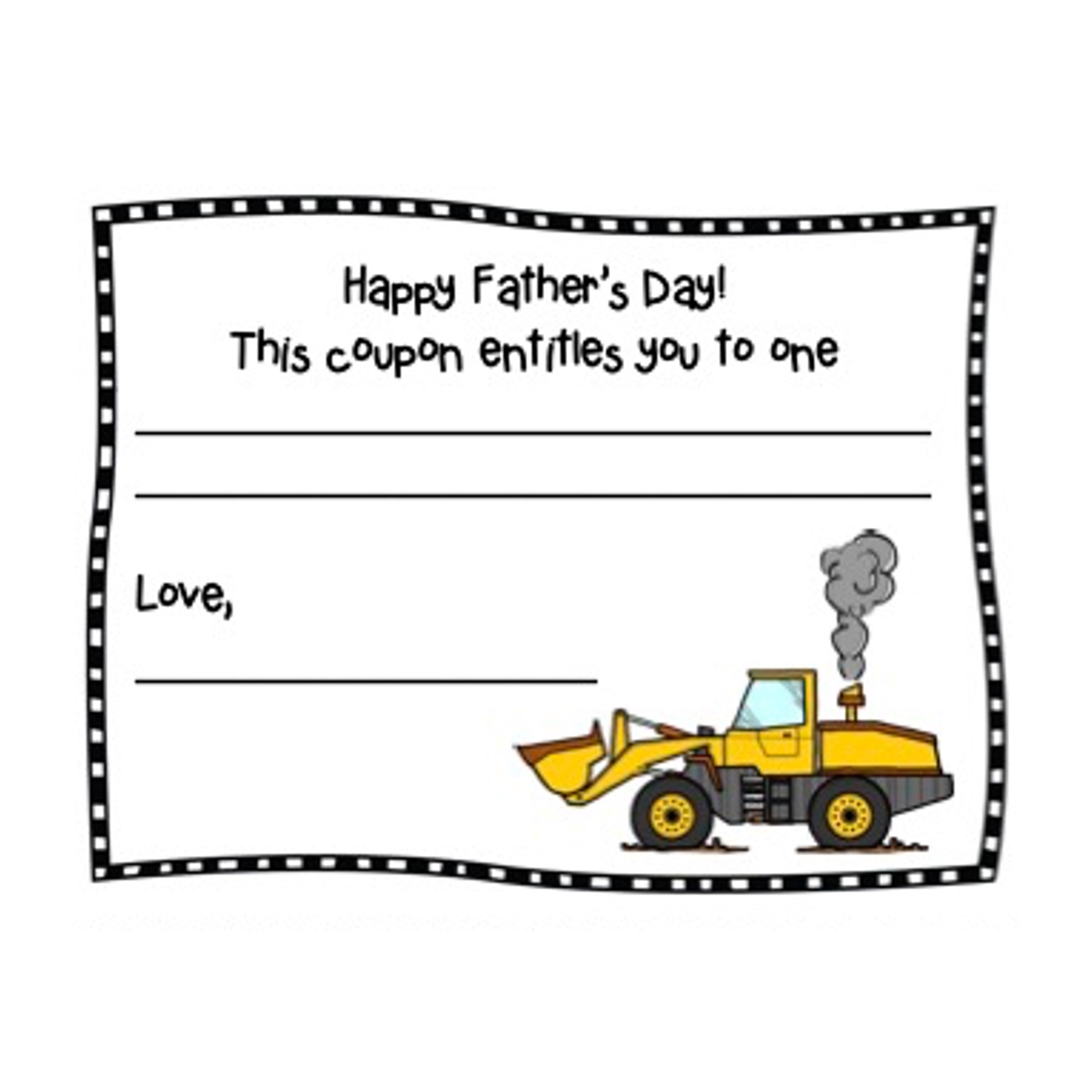 Father Day Coupons Free Printable