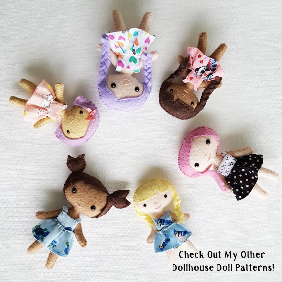 Free Printable Felt Doll Patterns