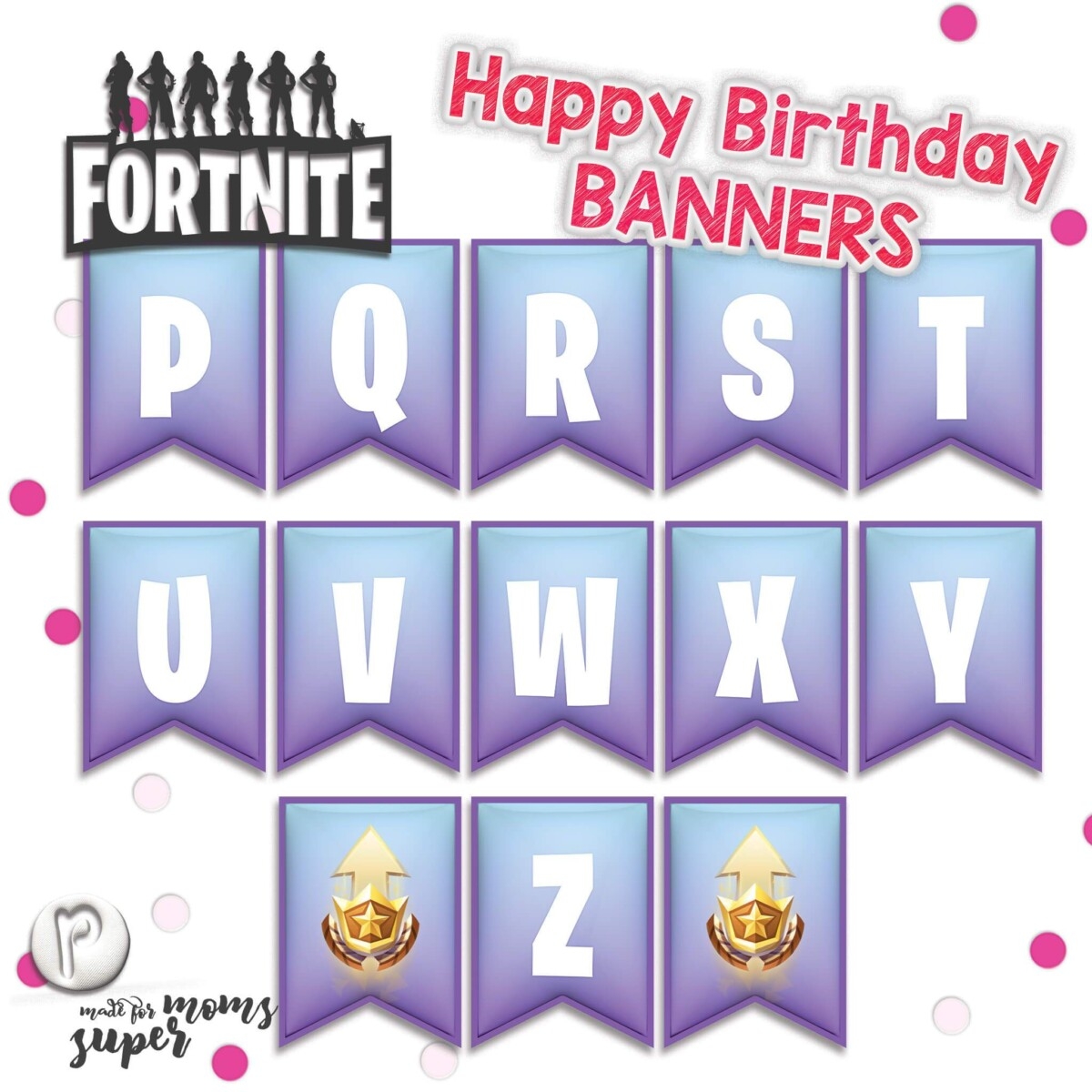 Fortnite Happy Birthday Banners PimpYourWorld