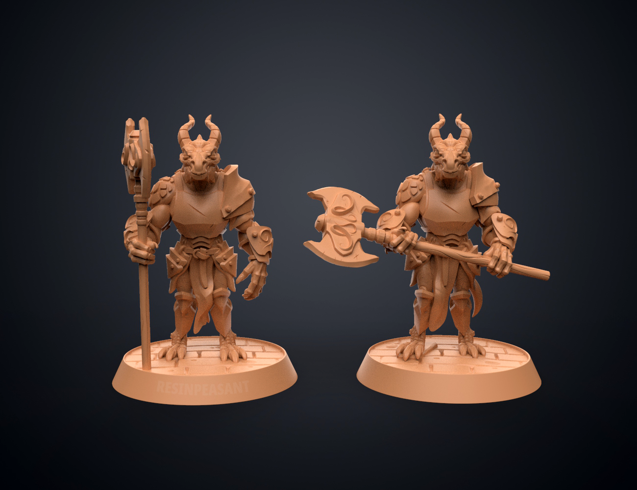 Free 3D File Dragonborn Miniature 3D Print Object To Download Cults