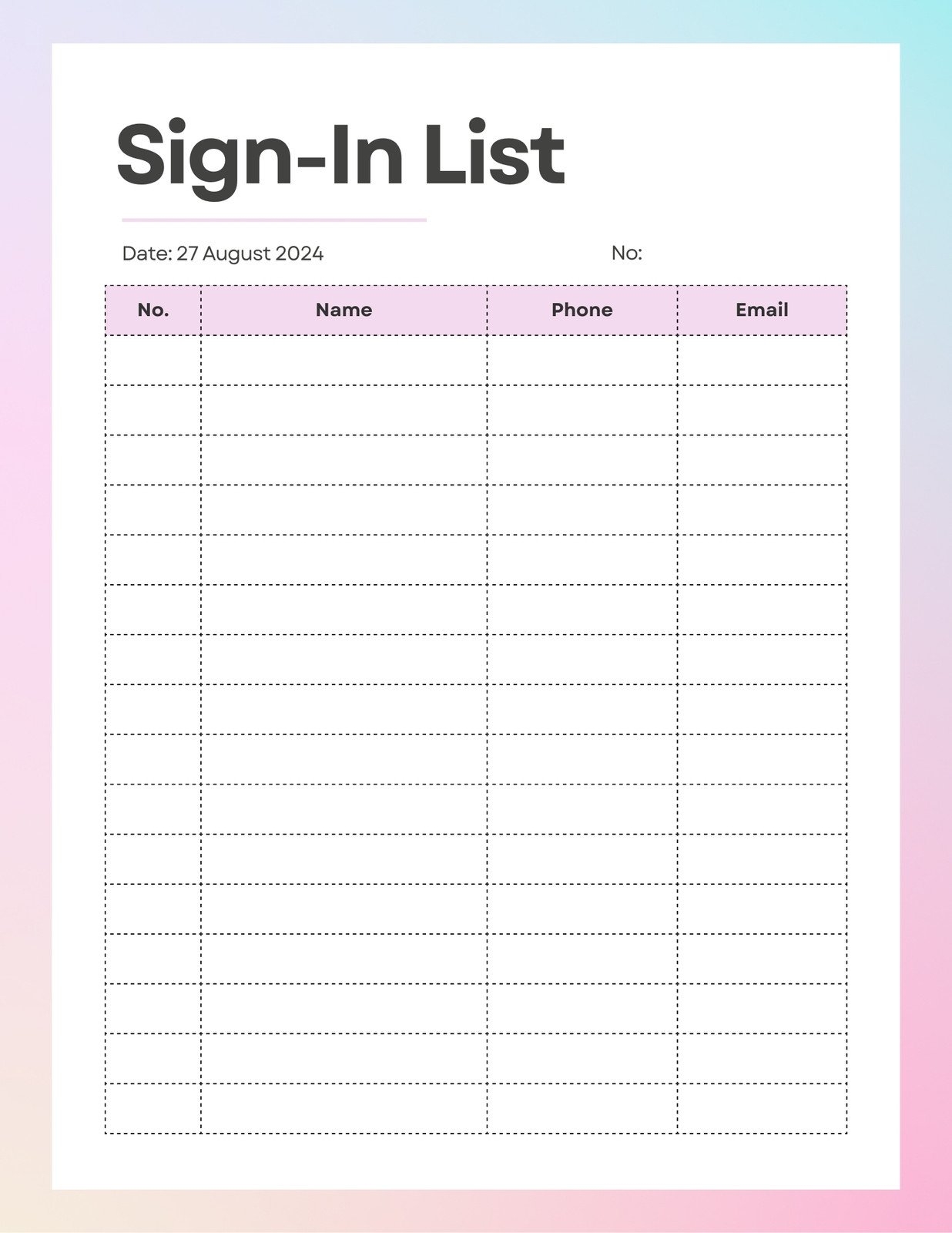 Free And Customizable Log Templates