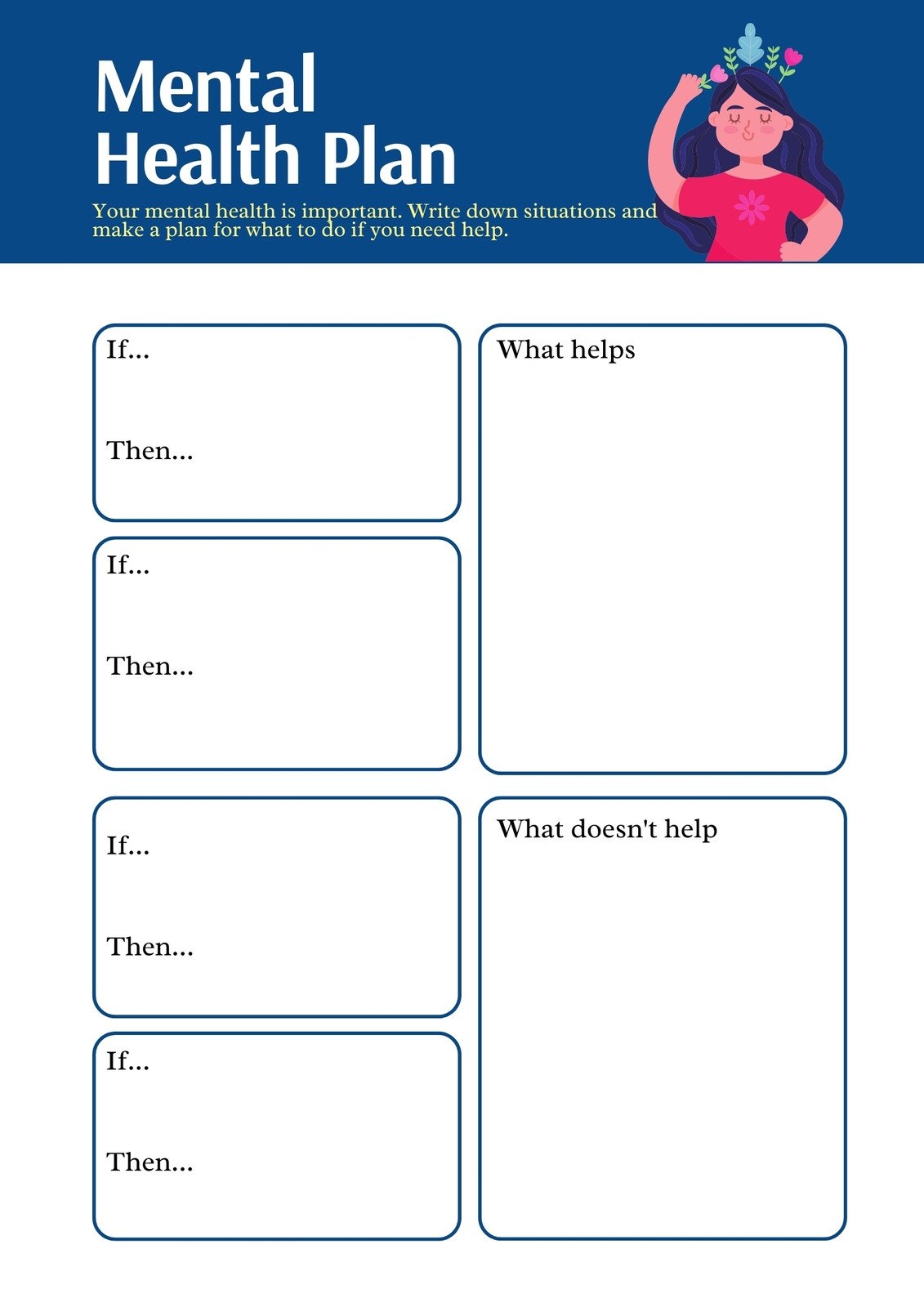 Free Printable Health Worksheets