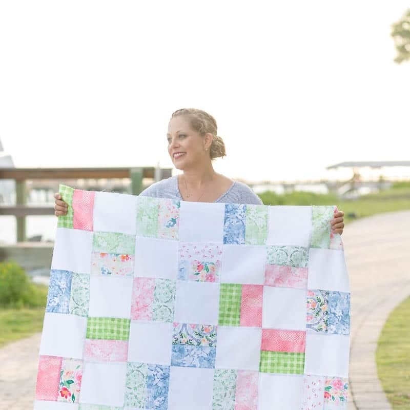 Free Baby Quilt Pattern For Beginners Baby Girl Quilt Pattern