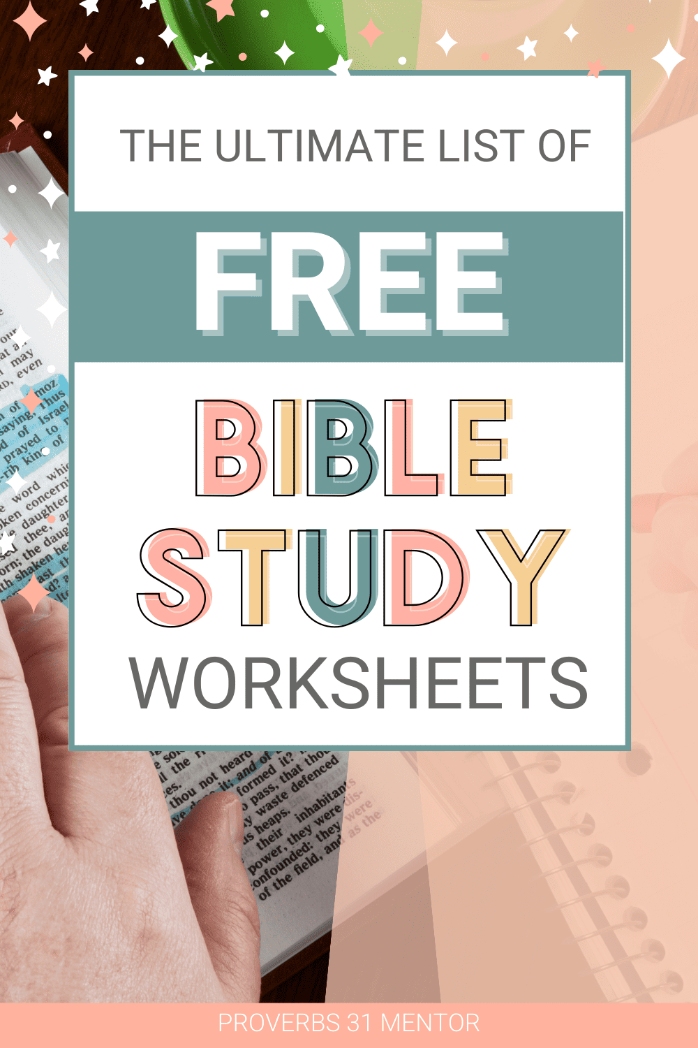 Free Printable Bible Study Guides