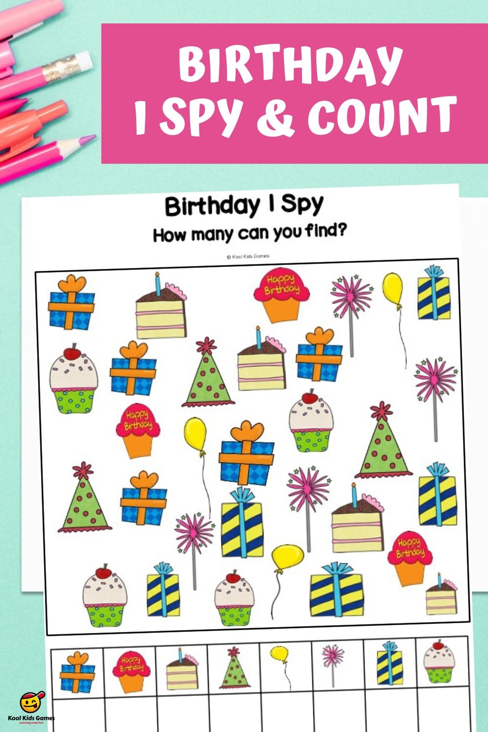 Free Printable Birthday Worksheets