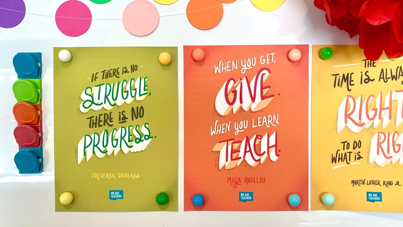 Free Black History Month Quote Posters Printable 