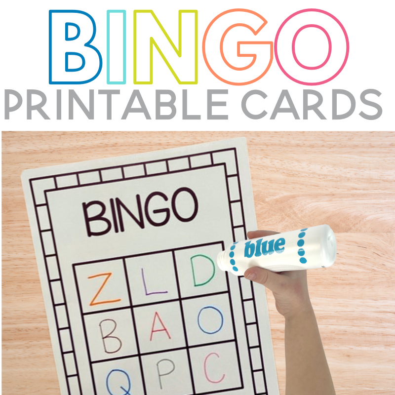 Free Printable Blank Bingo Cards