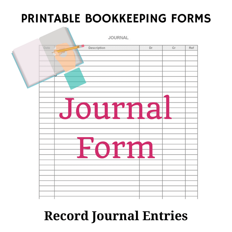 Accounting Book Printable Free