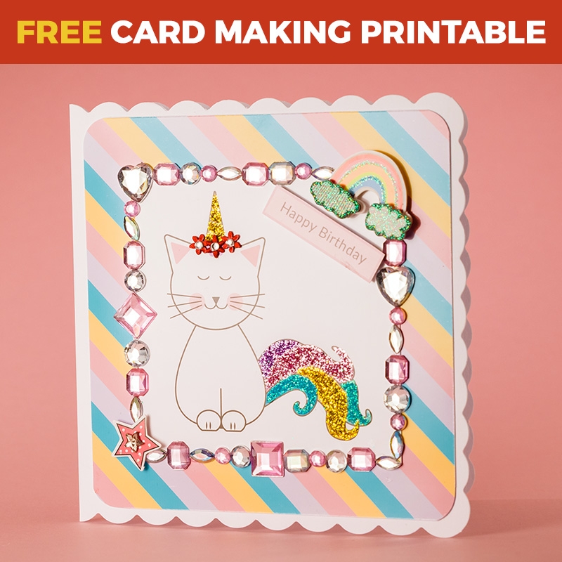 Free Card Making Downloads Craft With Sarah