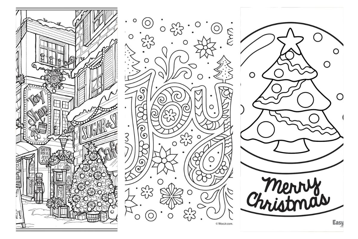 Free Printable Coloring Pages Christmas