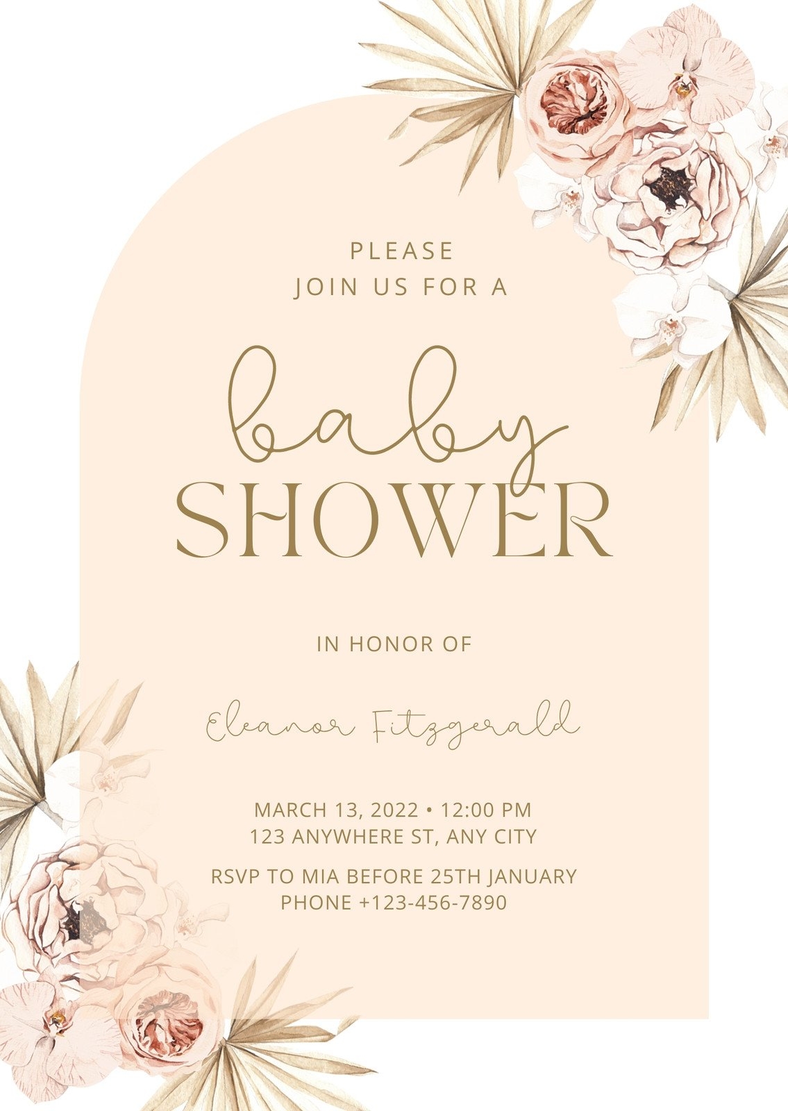 Baby Shower Invitations Free Printable