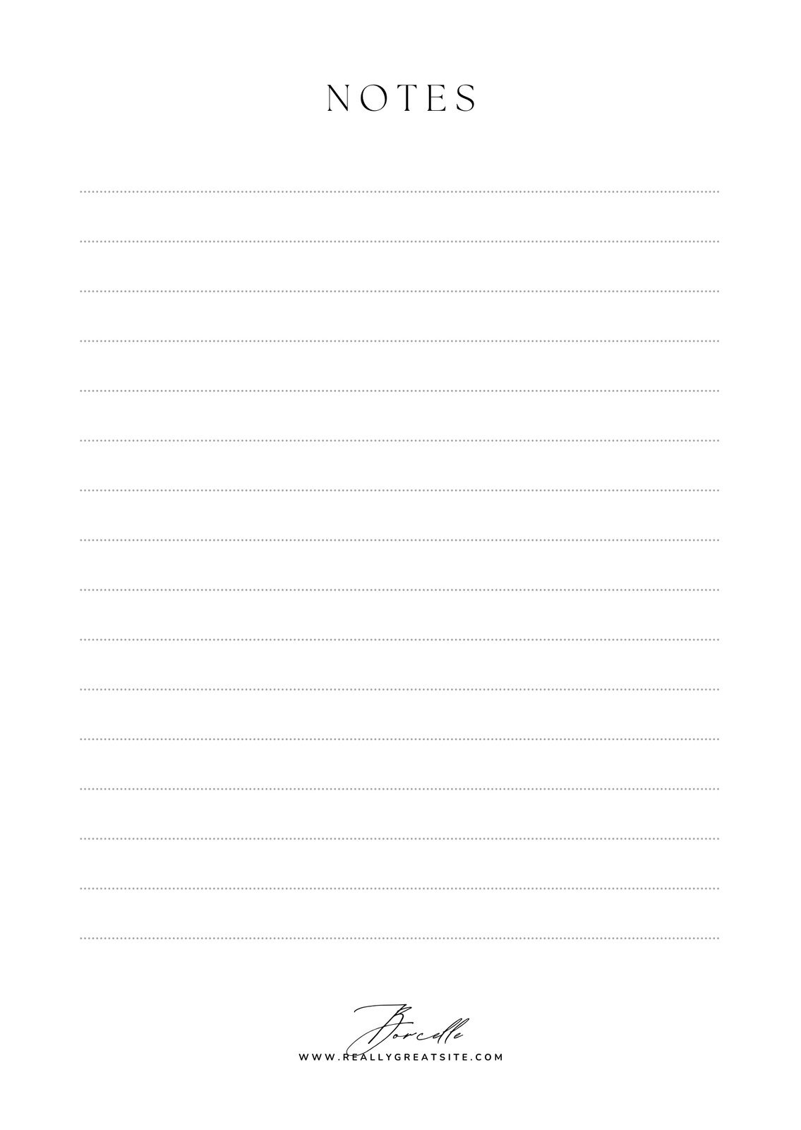Free Customizable And Printable Notepad Templates Canva