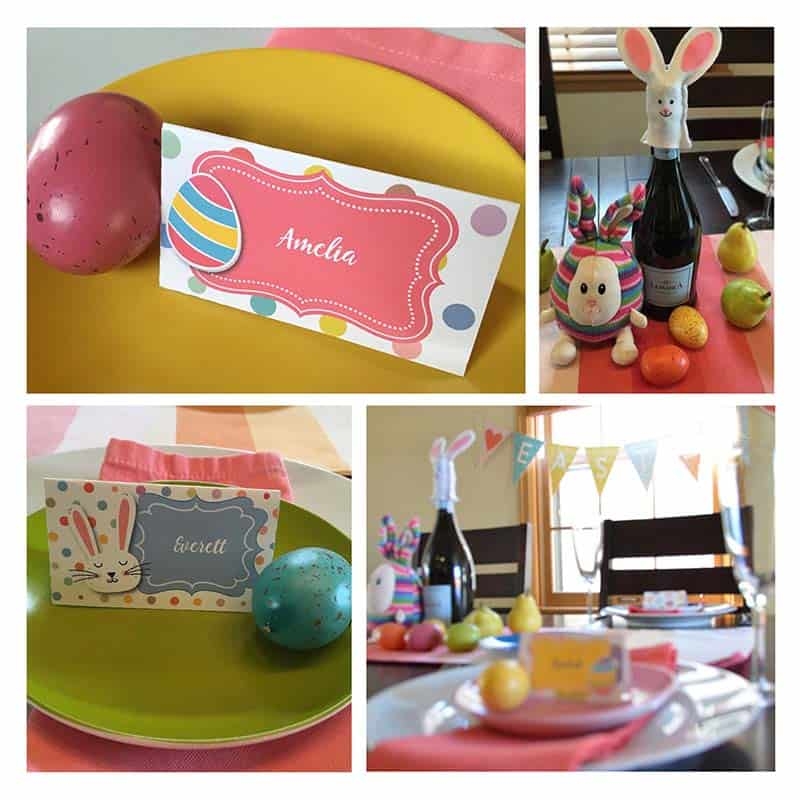 Easter Place Cards Free Printable