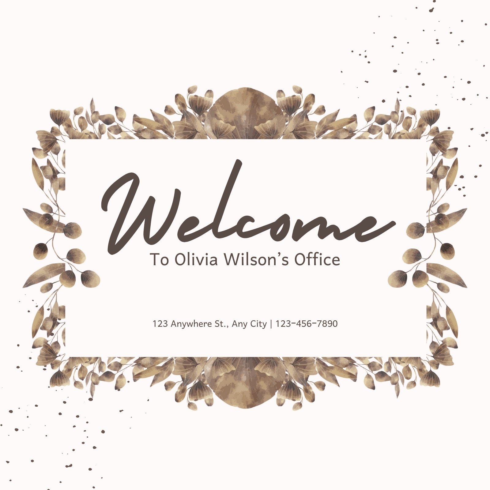 Free Printable Custom Signs