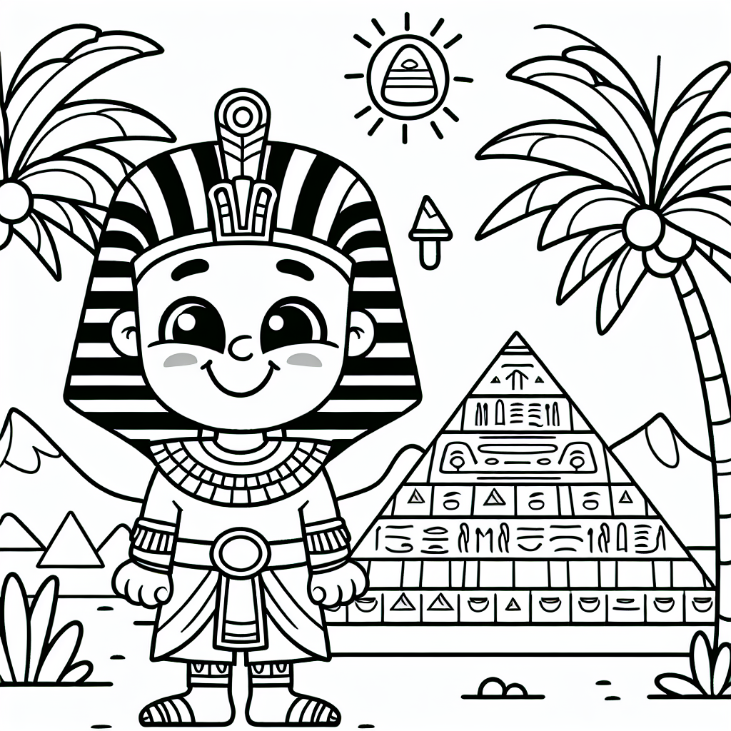 Free Printable Egyptian Coloring Pages