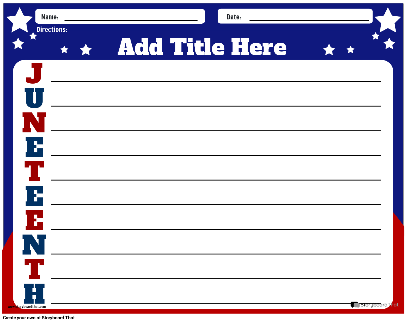Free Juneteenth Worksheets Online StoryboardThat