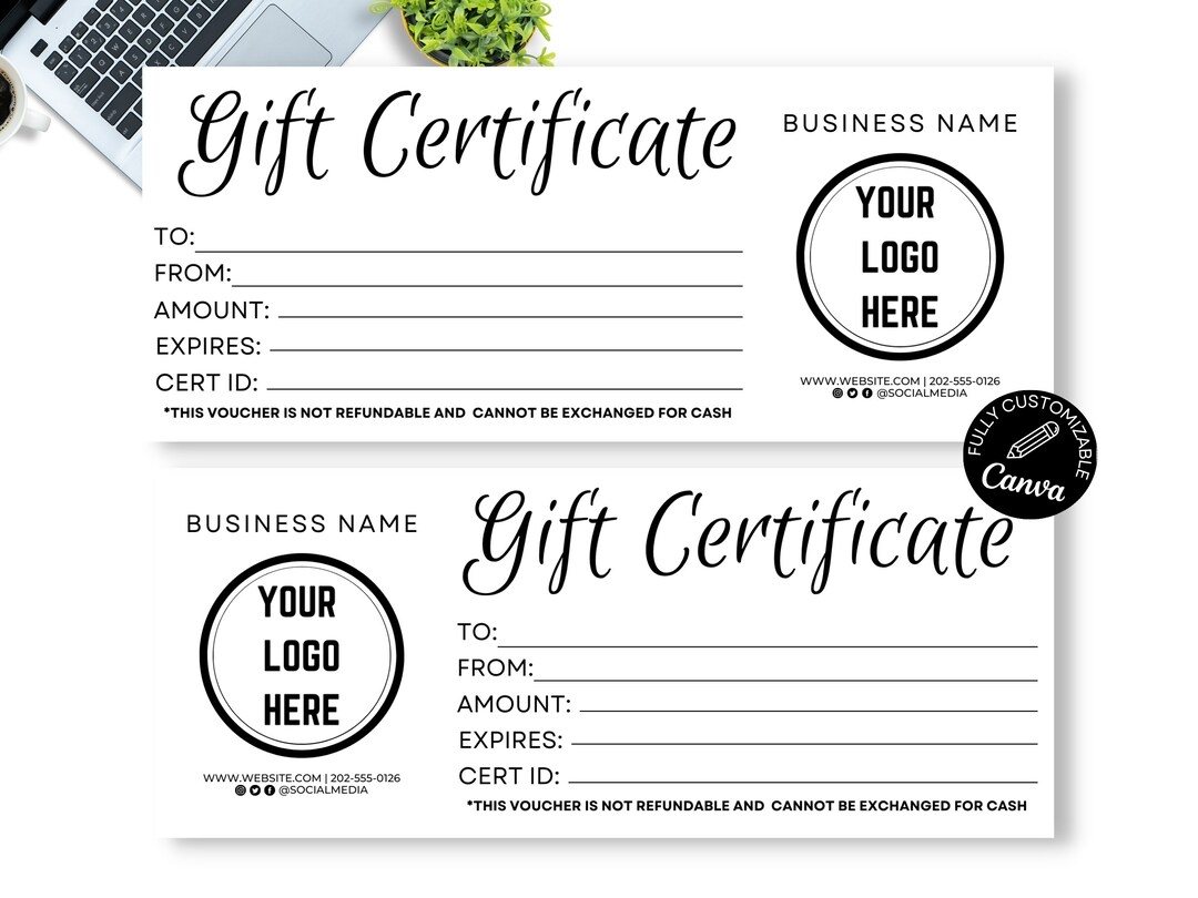 Free Lenghth Printable Gift Certificates