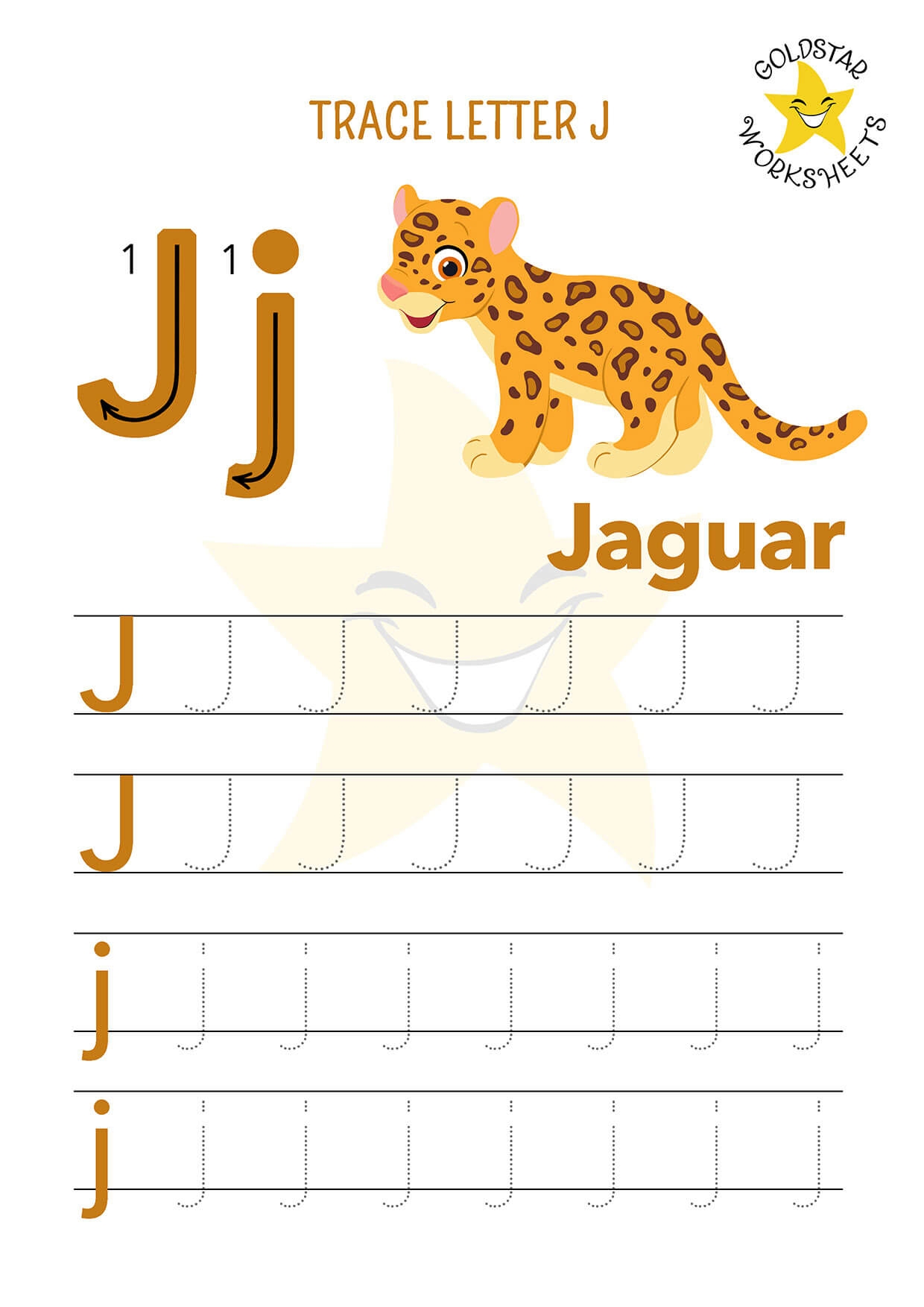 Free Printable Letter J Worksheets
