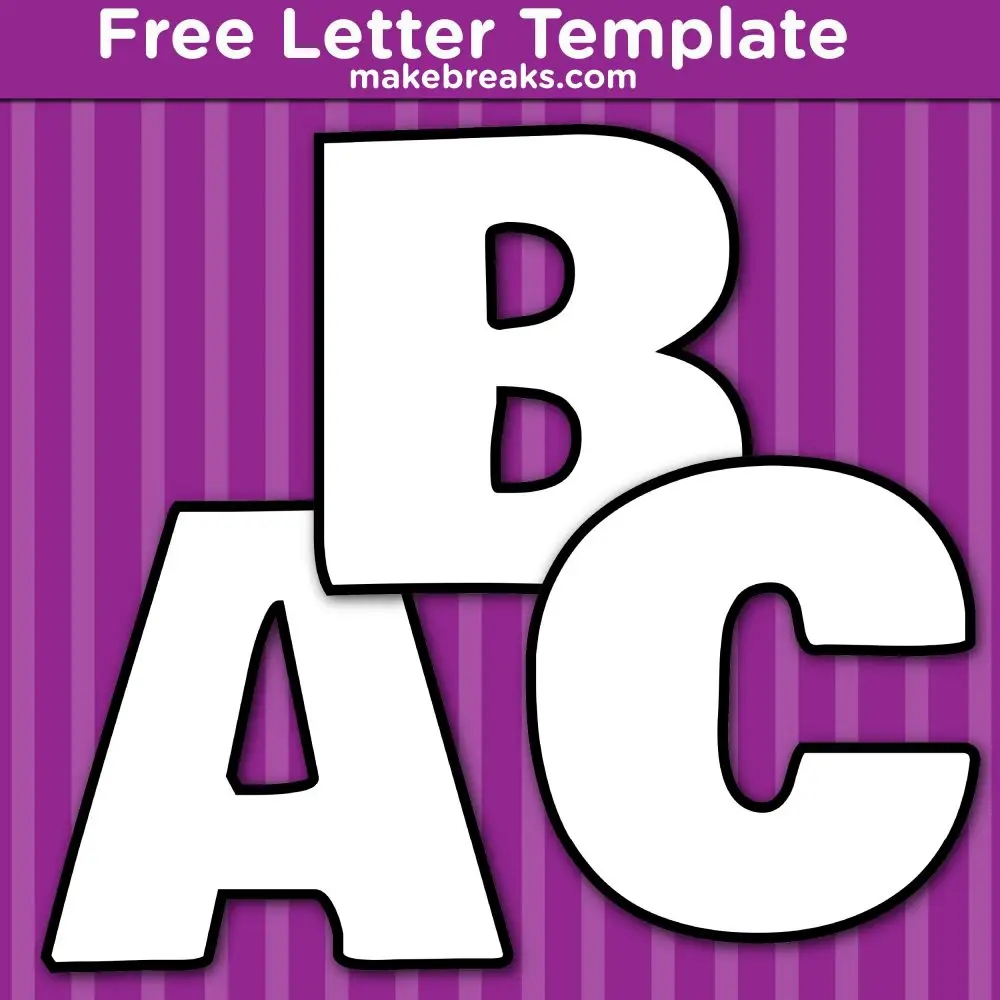 Free Printable Letter Templates