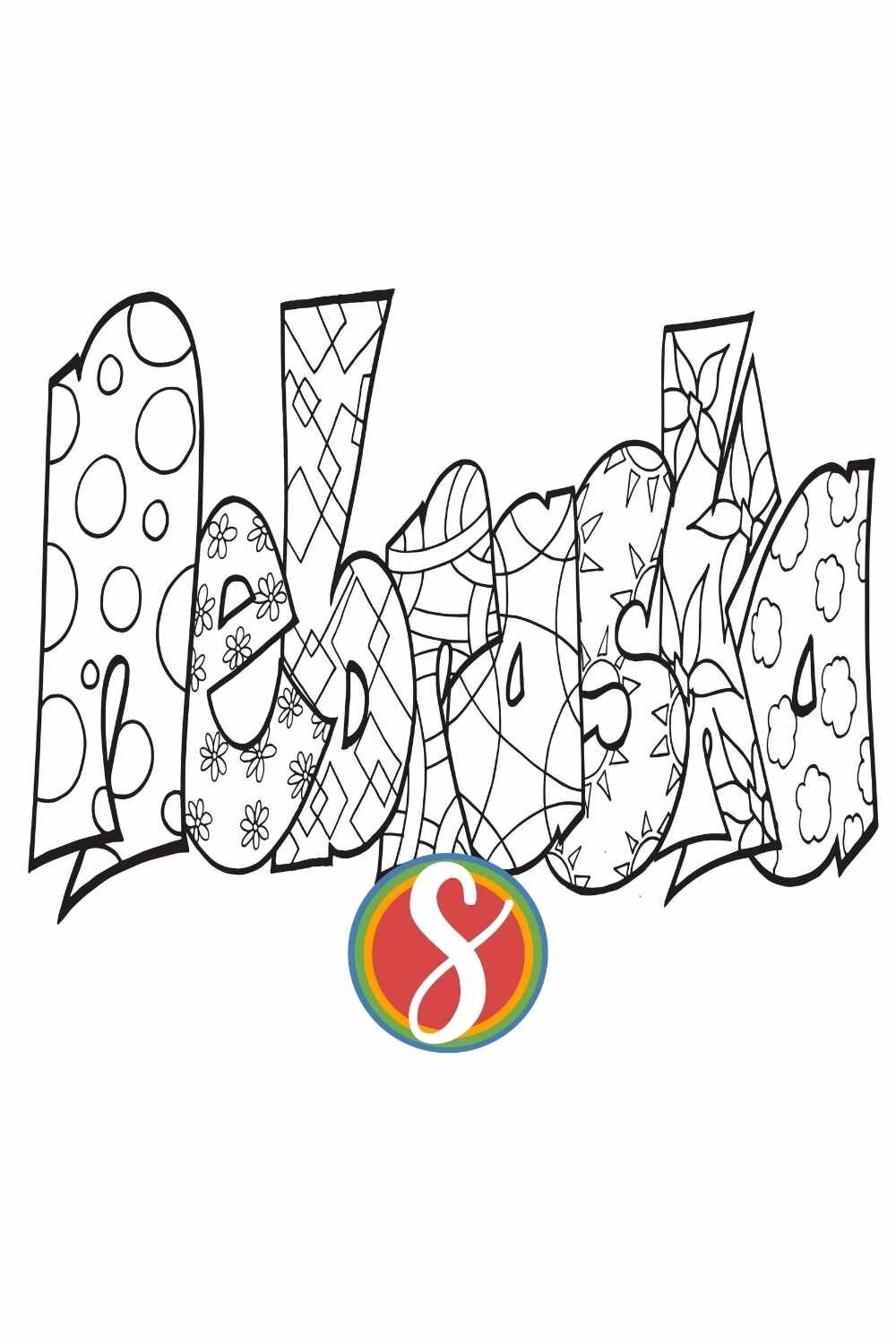 Free Nebraska Coloring Pages Stevie Doodles