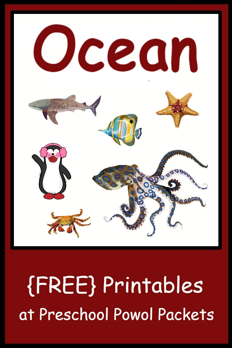 Free Ocean Printables