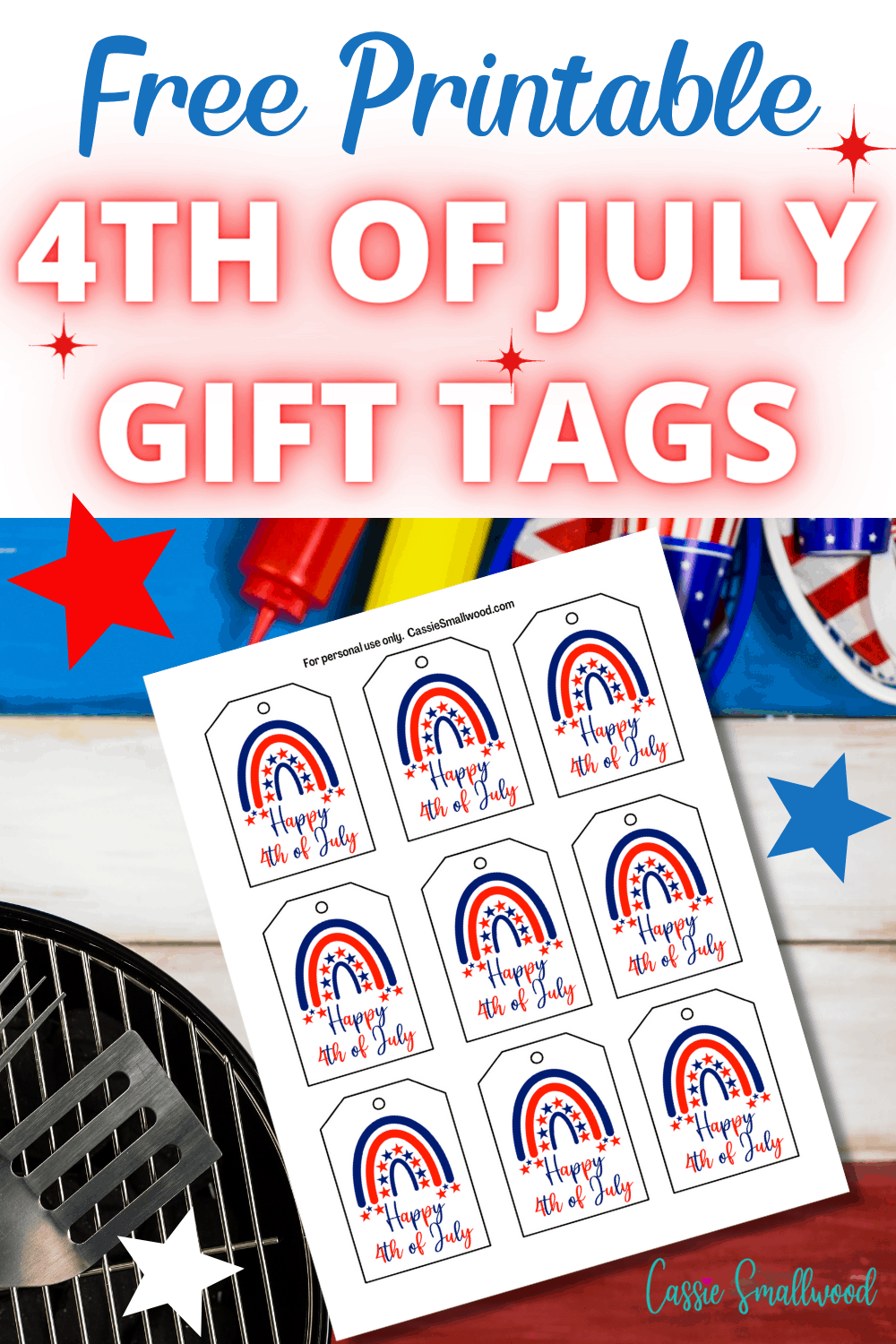 Free Printable Flag Tags