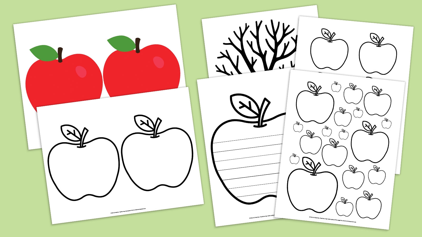 Free Apple Printables