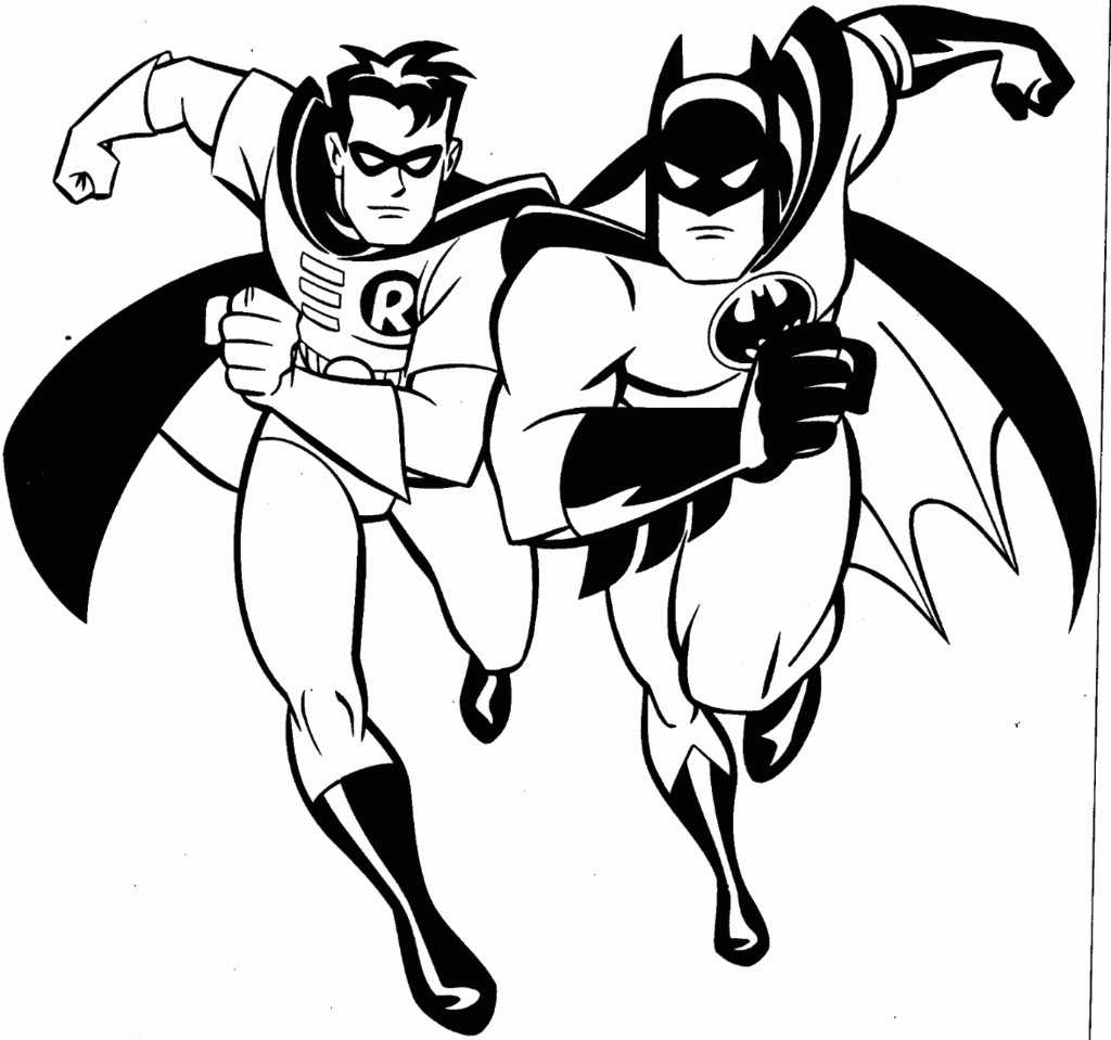 Free Printable Coloring Pages Batman