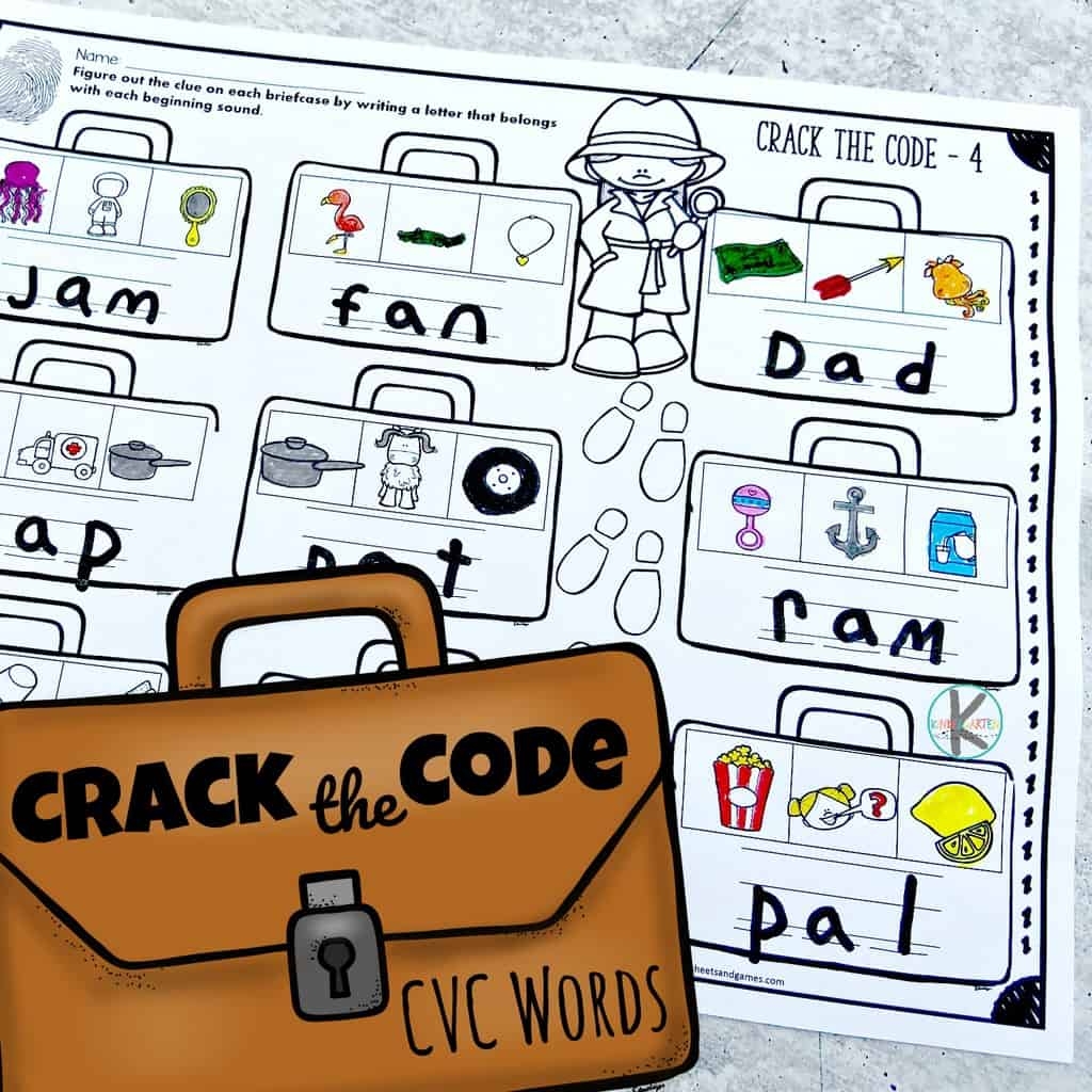 Crack The Code Free Printable