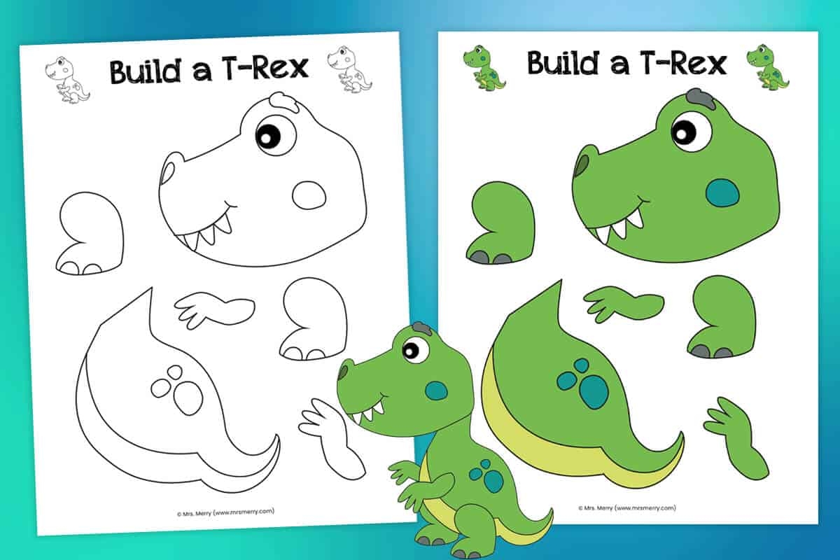 Free Printable Dinosaur Stencils