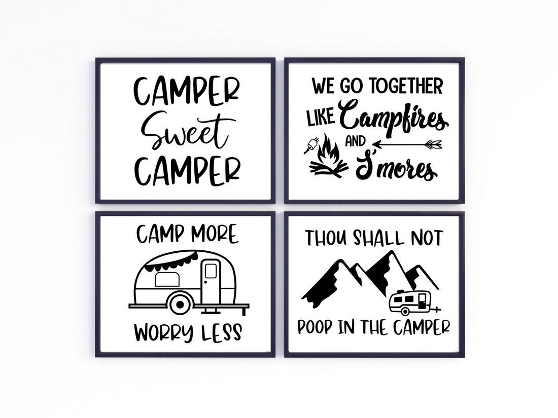Free Printable Camping D cor Signs This Ole Mom