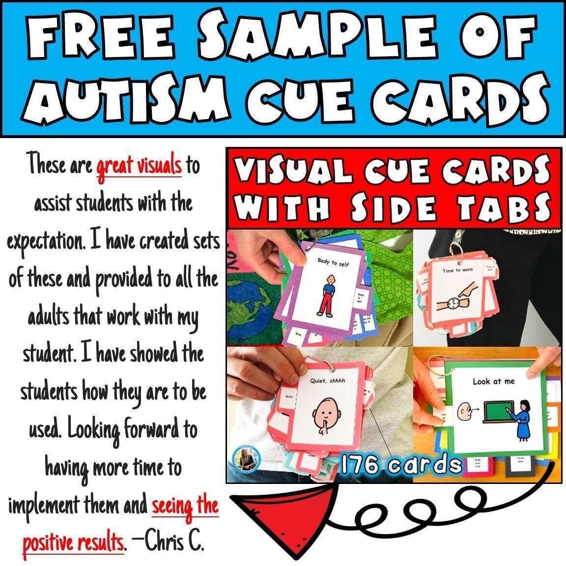 Free Printable Cue Cards Social Skills Autism Visual Support Caroline Koehler At Celavora Education