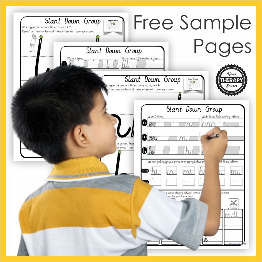 Free Printable Cursive Practice Sheets