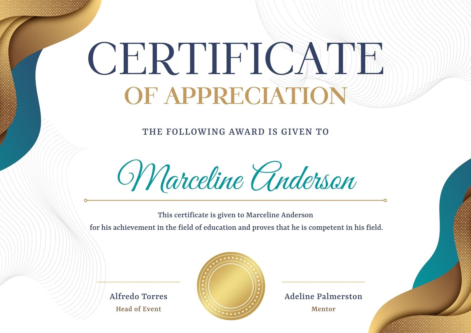 Free Printable Custom Participation Certificate Templates Canva