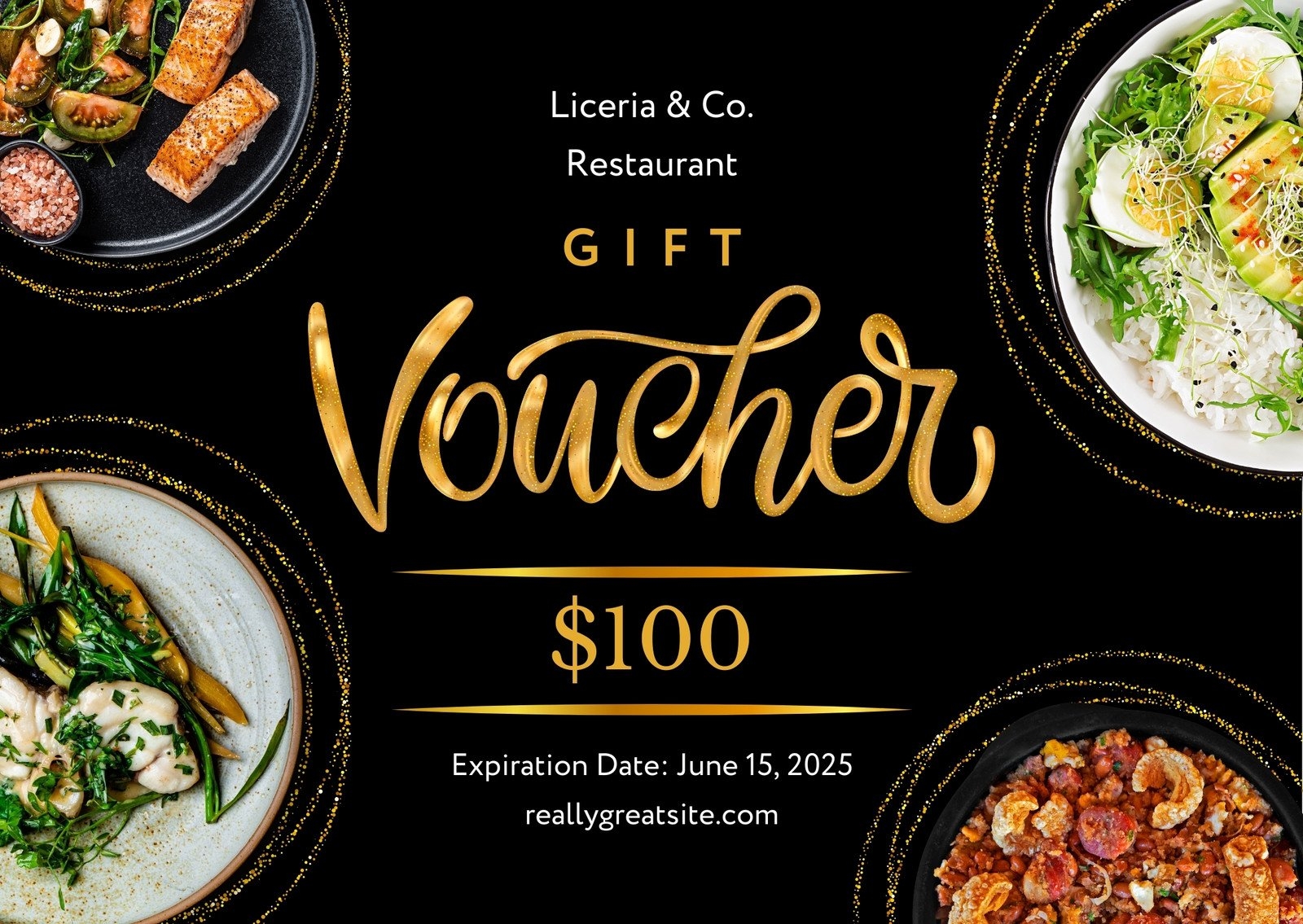 Free Printable Gift Certificates Food