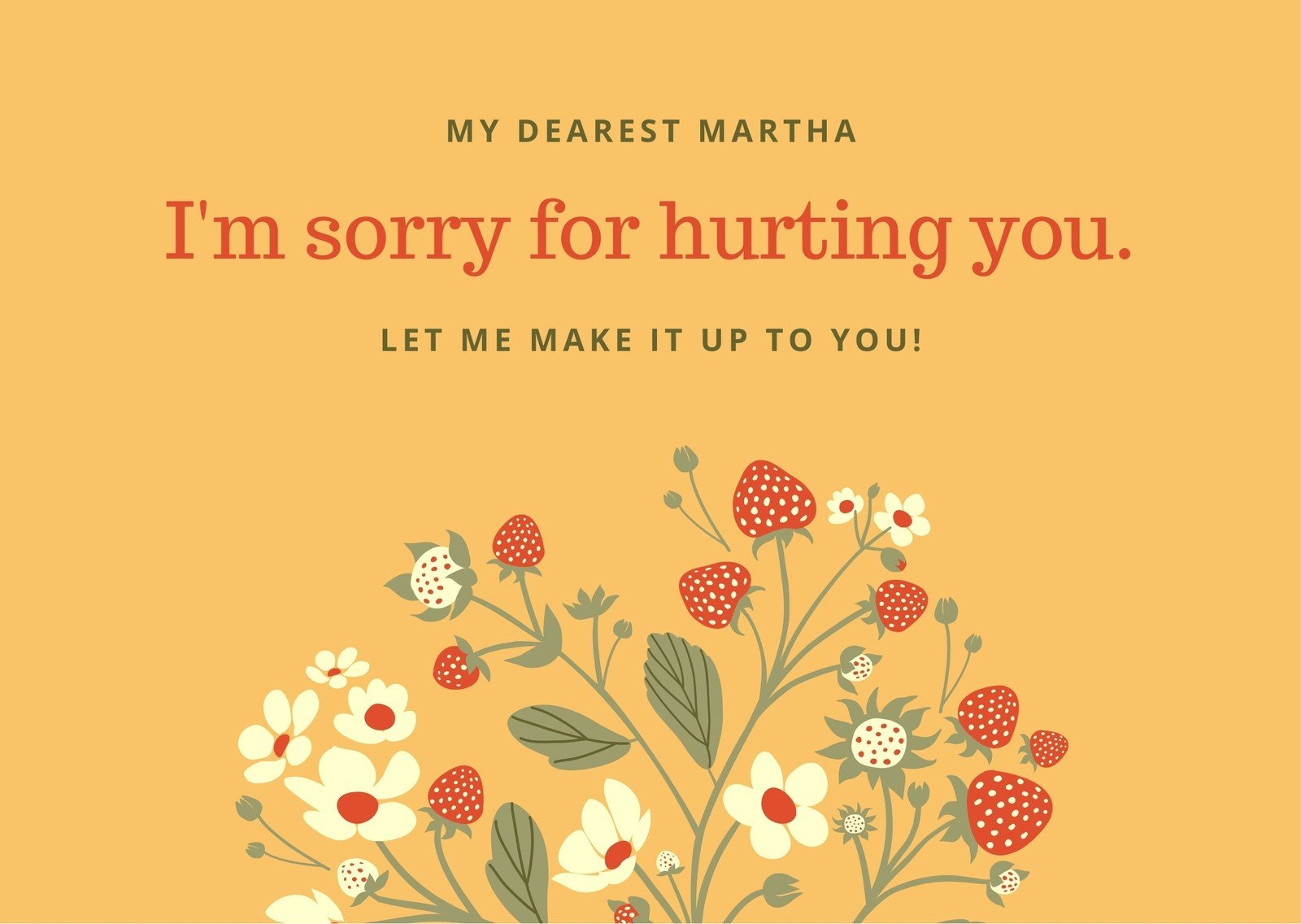 Free Printable I M Sorry Cards